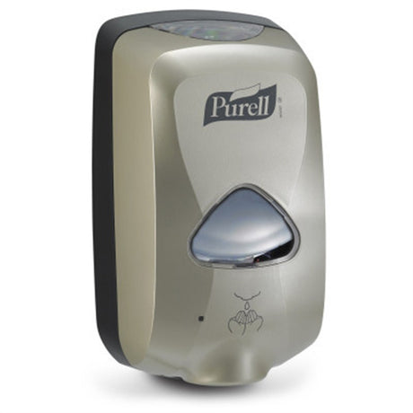 PURELL TFX Touch-Free Dispenser for 1200mL PURELL Hand Sanitizer Refills, Nickel. MPN: 2780-12