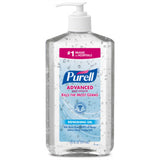PURELL Advanced Hand Sanitizer Refreshing Gel, 20 fl oz Table Top Pump Bottle. MPN: 3023-12
