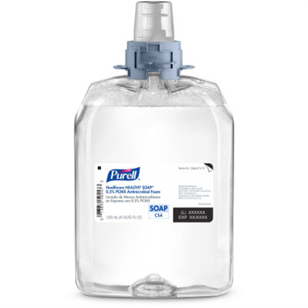 PURELL Healthcare HEALTHY SOAP 0.5% PCMX Antimicrobial Foam, 1250mL Refill for PURELL CS4 Soap Dispensers. MPN: 5178-04