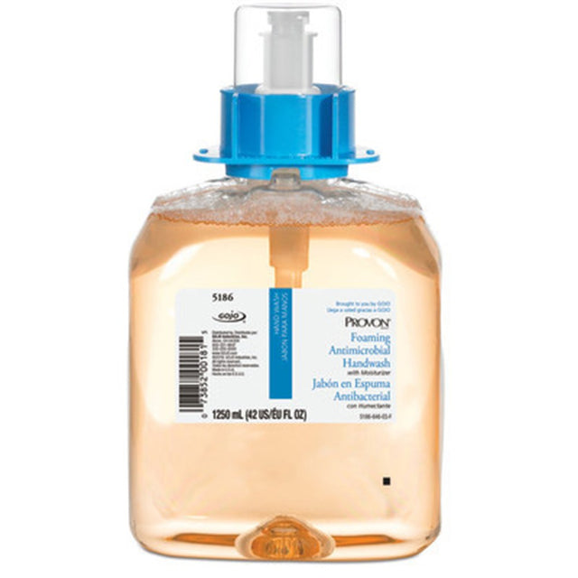 PROVON Foaming Antimicrobial Handwash with Moisturizers, 1250mL Refill for PROVON FMX-12 Dispenser. MPN: 5186-04