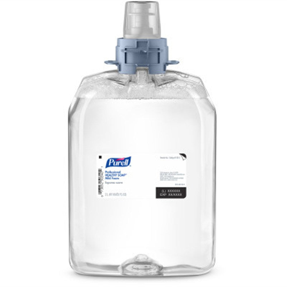 PURELL Professional HEALTHY SOAP Mild Foam, 2000mL Refill for PURELL FMX-20 Soap Dispensers. MPN: 5213-02