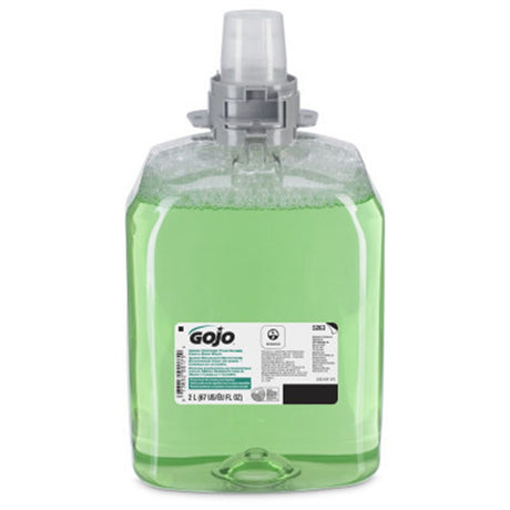GOJO Green Certified Foam Hand, Hair & Body Wash, 2000mL Refill for GOJO FMX-20 Dispenser. MPN: 5263-02