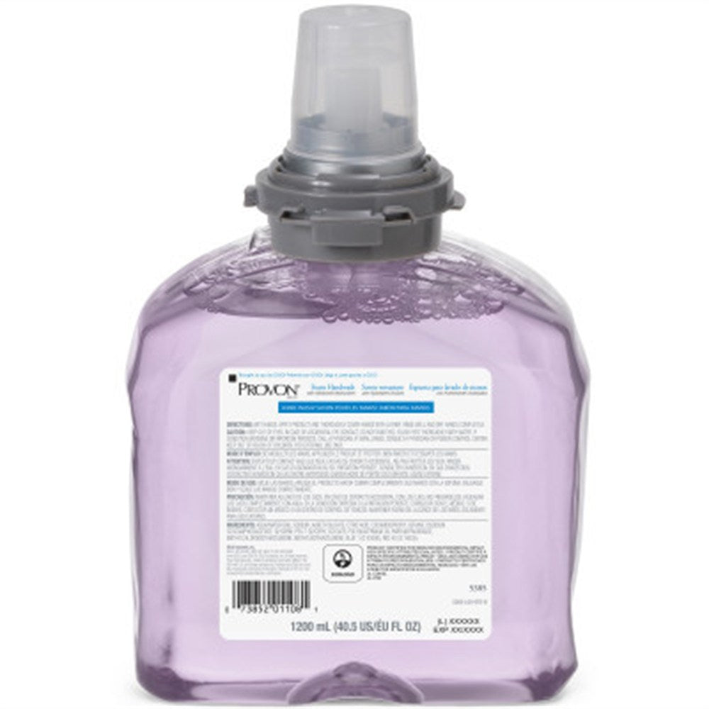PROVON Foaming Handwash with Advanced Moisturizers, 1200mL Refill for PROVON TFX Dispenser. MPN: 5385-02
