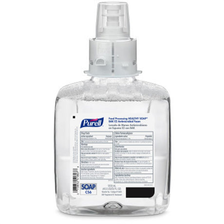 PURELL Food Processing HEALTHY SOAP BAK E2 Antimicrobial Foam, 1200mL Refill for PURELL CS6 Soap Dispensers. MPN: 6585-02