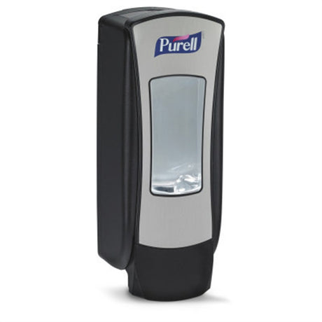 PURELL ADX-12 Push-Style Dispenser for PURELL 1250mL Hand Sanitizer Refills, Chrome/Black. MPN: 8828-06