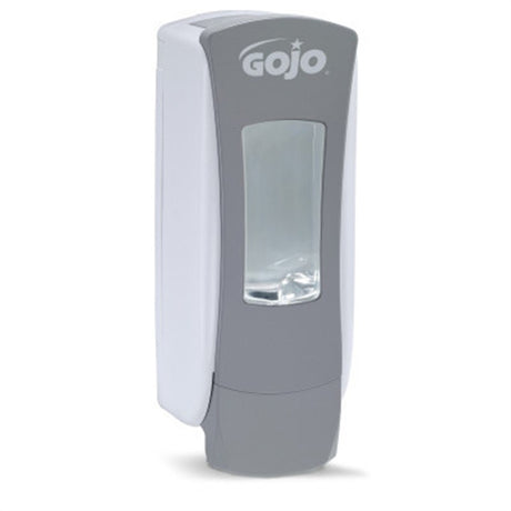 GOJO ADX-12 Push-Style Dispenser for GOJO 1200mL Foam Soap, Grey/White. MPN: 8884-06