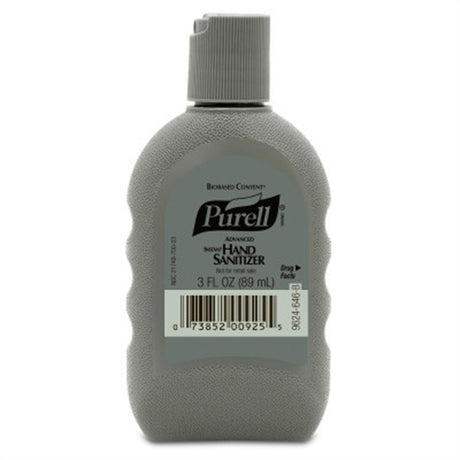 PURELL Advanced Hand Sanitizer Biobased Gel, 3 fl oz FST Rugged Portable Bottle. MPN: 9624-24