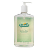 MICRELL Antibacterial Lotion Soap, 12 fl oz Pump Bottle. MPN: 9759-12