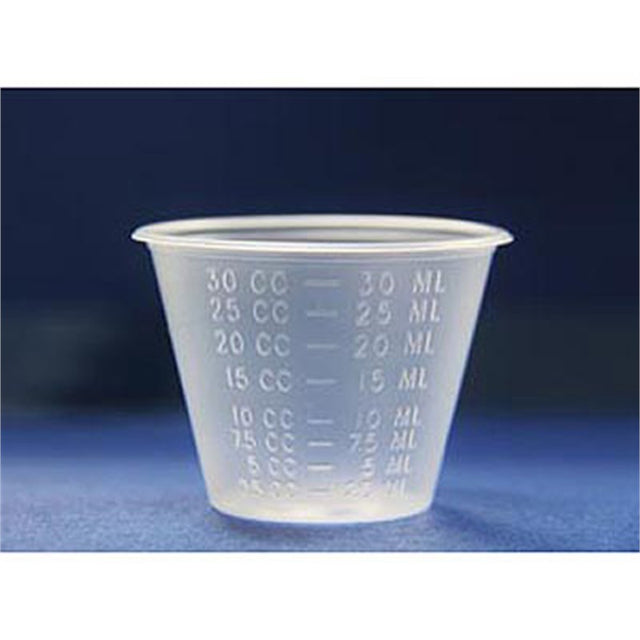 GMAX Medicine Cup, 1 oz, Graduated mL/cc only, Translucent. MPN: GP700