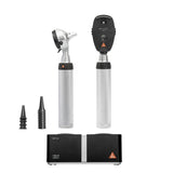 HEINE LED Diagnostic Set: BETA 200 LED Ophthalmoscope, BETA 400 LED Fiber Optic Otoscope, (2) BETA4 NT Rechargeable Handles, NT4 Table Charger. MPN: A-153.24.422 - Image 2