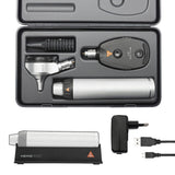 HEINE BETA LED Diagnostic Set: BETA 200 LED Ophthalmoscope, BETA 400 LED Fiber Optic Otoscope, BETA4 USB Rechargeable Handle, USB Cord, Power Supply. MPN: A-153.28.388