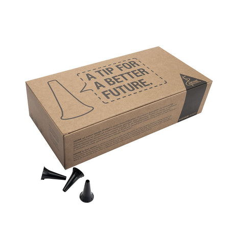 HEINE AllSpec Disposable Ear Tips 4 mm (Adults), 1,000/pack, for use with BETA 400, BETA 200, K180, mini 3000 Otoscopes. MPN: B-000.11.127 - Image 2