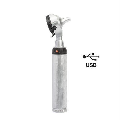 HEINE BETA 400 LED Fiber Optic Otoscope Set, BETA 4 USB Rechargeable Handle, USB cord & plug-in power supply, Hard Case. MPN: B-143.28.388 - Image 2