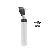 HEINE K180 LED Fiber Optic Otoscope Set: BETA K1800 LED Otoscope, BETA 4 USB Rechargeable Handle, USB Cord & Plug-In Power Supply. MPN: B-181.28.388 - Image 2