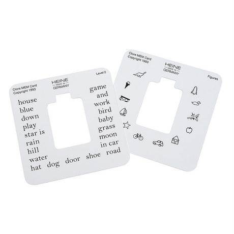HEINE BETA 200 Streak Retinoscope Fixation Cards. MPN: C-000.15.360