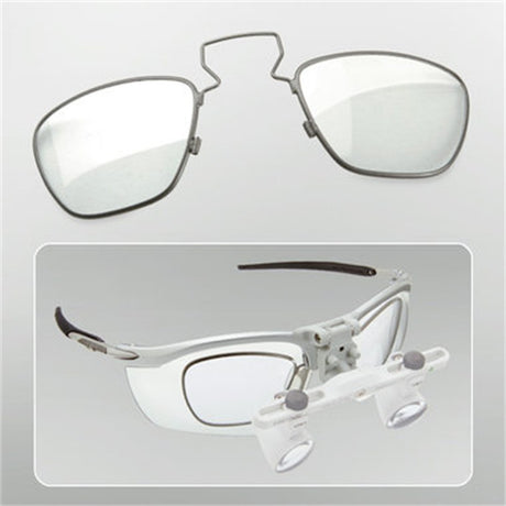 HEINE RX Corrective Lens Frame for S-FRAME (used with HR, HRP, and HR-C Binocular Loupes). MPN: C-000.32.309
