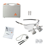 HEINE 2.5x HR Binocular Loupes Set on S-FRAME, 340mm (13") Working Distance. MPN: C-000.32.355 - Image 2