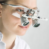 HEINE 2.5x HR Binocular Loupes Set on S-FRAME, 340mm (13") Working Distance. MPN: C-000.32.355 - Image 3