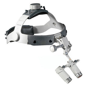 HEINE 4.0x HRP Binocular Loupes Set on Headband, 340mm (13") Working Distance. MPN: C-000.32.841