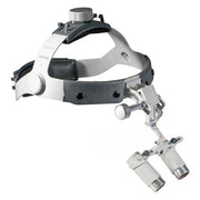 HEINE 6.0x HRP Binocular Loupes Set on Headband, 340mm (13") Working Distance. MPN: C-000.32.842