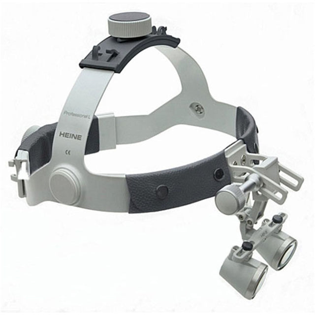 HEINE 2.5x HR Binocular Loupes Set on Headband, 340mm (13") Working Distance. MPN: C-000.32.865
