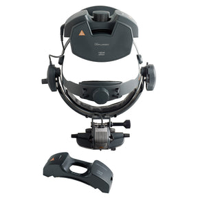 HEINE OMEGA 500 LED Indirect Ophthalmoscope, UNPLUGGED Kit, Wall Transformer, 2 mPack Batteries. MPN: C-008.33.536