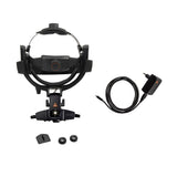 HEINE OMEGA 600 Indirect Ophthalmoscope with battery, +2 D eyepiece, E4-USBC, eyepiece 0 D, CW1 Wall Charger. MPN: C-008.33.612