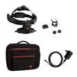HEINE OMEGA 600 Indirect Ophthalmoscope with battery, +2 D eyepiece, E4-USBC, eyepiece 0 D, Teaching Mirror, Traveller Bag. MPN: C-008.33.614
