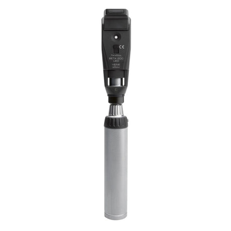 HEINE BETA 200 LED Ophthalmic Diagnostic Set: BETA 200 LED Ophthalmoscope, BETA 200 Streak Retinoscope, BETA4 NT Rechargeable Handle, NT4 Table Charger, Hard Case. MPN: C-145.24.420 - Image 2