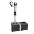 HEINE HSL 150 Hand-held Slit Lamp Set: BETA 4 SLIM NT Rechargeable Handle, NT 4 Table Charger, Hard Case. MPN: C-266.20.471