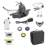 HEINE SIGMA 250 LED Indirect Ophthalmoscope M2 Set with MICRO SPOT APERTURE, S-FRAME, mPack Mini Battery, Accessories. MPN: C-279.41.671