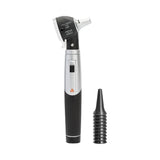 HEINE mini 3000 LED Fiber Optic Otoscope with mini 3000 battery Handle and 10 AllSpec Disposable Ear Tips. MPN: D-008.70.110