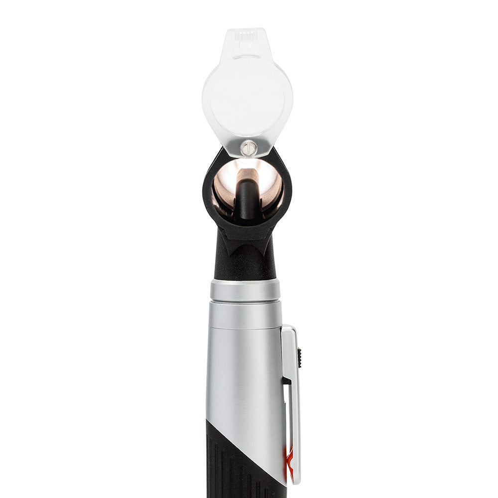 HEINE mini 3000 LED Otoscope with mini 3000 battery Handle and 10 AllSpec Disposable Ear Tips. MPN: D-008.70.210 - Image 3