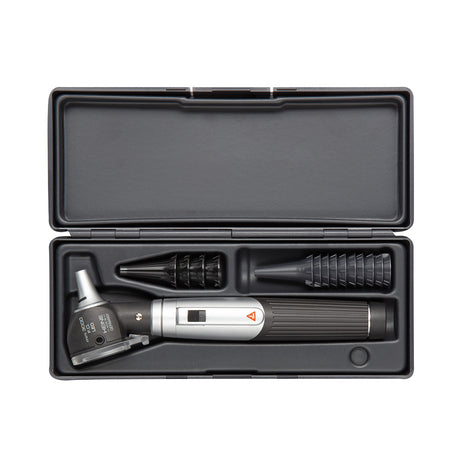HEINE mini 3000 LED Fiber Optic Otoscope Set, mini 3000 battery handle, Hard Case. MPN: D-885.20.021