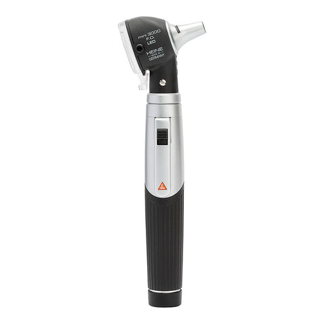 HEINE mini 3000 LED Fiber Optic Otoscope Set, mini 3000 battery handle, Hard Case. MPN: D-885.20.021 - Image 2