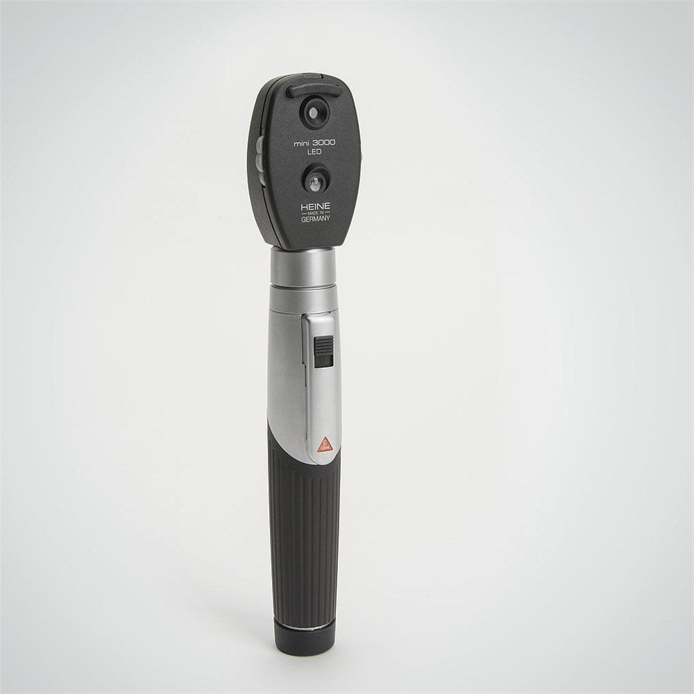 HEINE mini 3000 LED Ophthalmoscope Set with mini 3000 Battery Handle & Hard Case. MPN: D-885.21.021 - Image 2