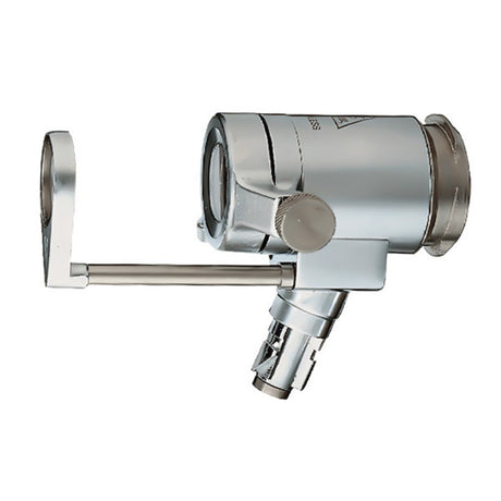 HEINE Instrument head for HEINE UniSpec Disposable Tubes with 1.5x Swivel Lens. MPN: E-003.18.100