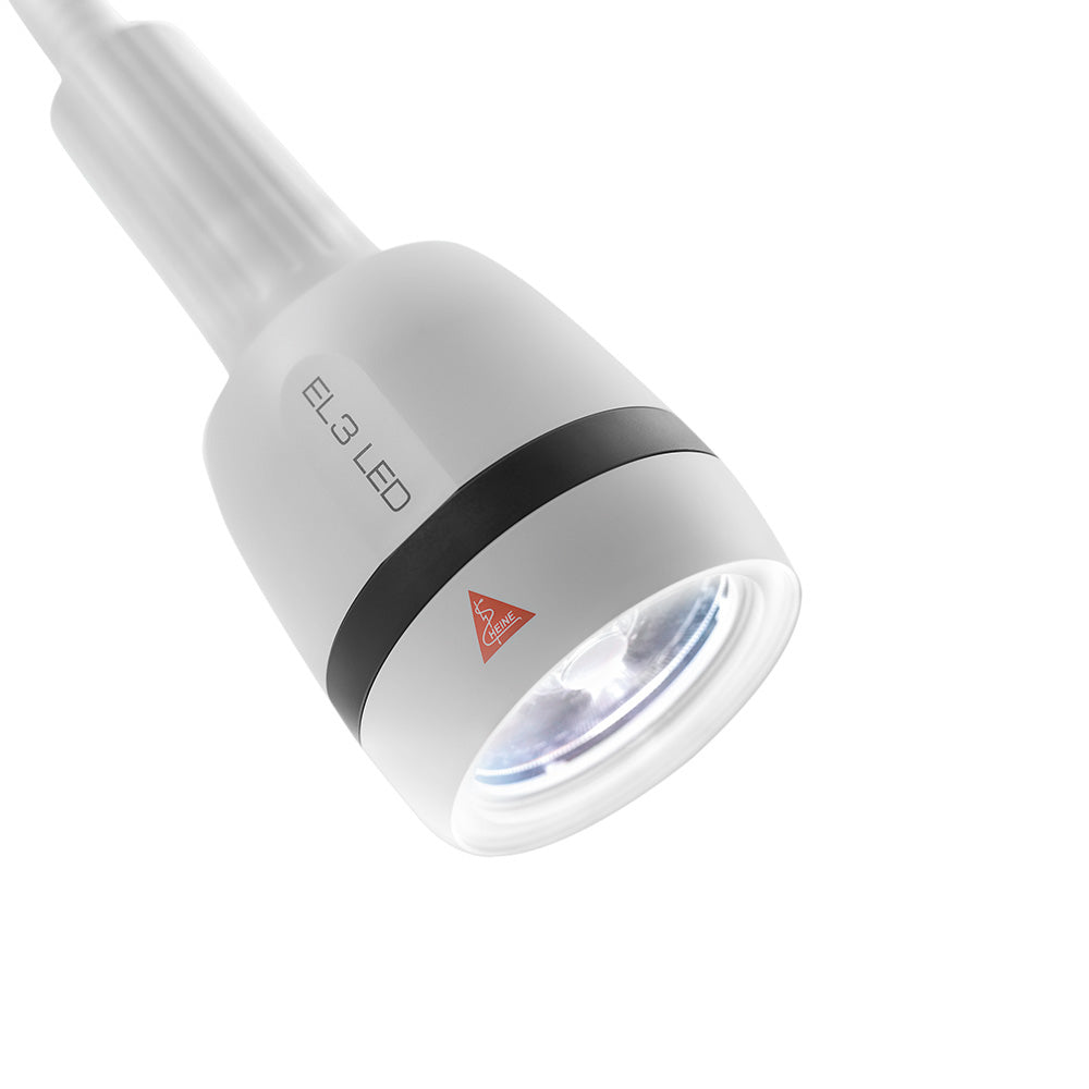HEINE EL3 LED Examination Light with Wheeled Stand & Metal Base. MPN: J-008.27.014 - Image 2