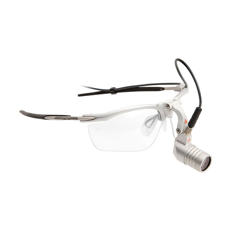 HEINE LED MicroLight 2 Headlight with S-Frame, mPack mini Battery Pack, Transformer & Case. MPN: J-008.31.276