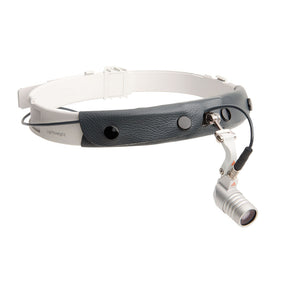 HEINE LED MicroLight 2 Headlight with Headband, mPack mini Battery Pack, Transformer & Case. MPN: J-008.31.277