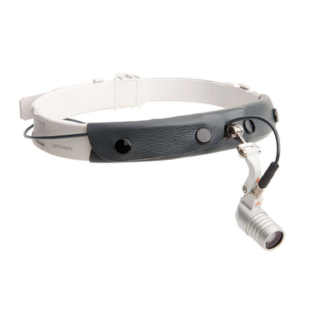 HEINE LED MicroLight 2 Headlight with Headband, mPack mini Battery Pack, Transformer & Case. MPN: J-008.31.277