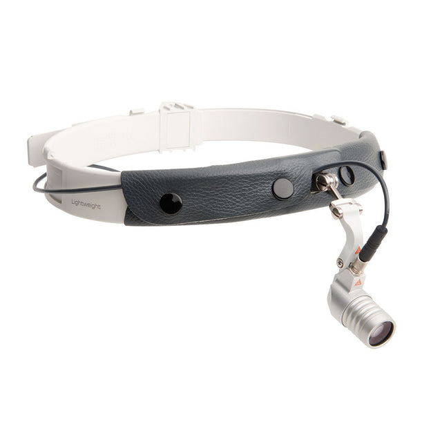 HEINE LED MicroLight 2 Headlight with Headband, mPack mini Battery Pack, Transformer & Case. MPN: J-008.31.277