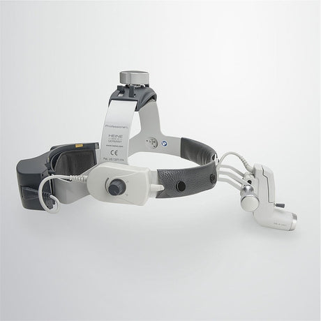 HEINE ML4 LED HeadLight with Headband Professional L / mPack and plug-in transformer. MPN: J-008.31.413 - Image 3