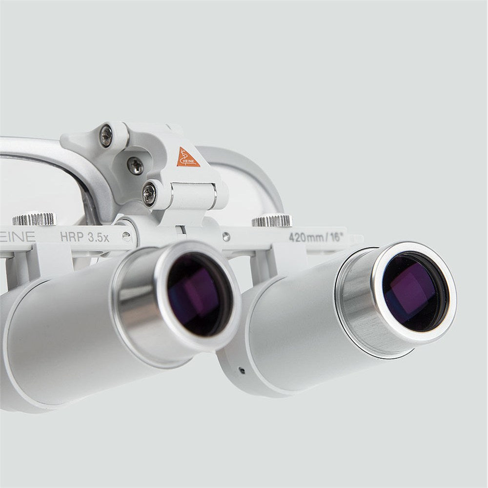 HEINE ML4 LED Headlight Kit, mPack Power Source, S-Guard, HRP Binocular Loupe 3.5 x / 420mm. MPN: J-008.31.442 - Image 4