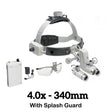 HEINE ML4 LED Headlight Kit, mPack Power Source, S-Guard, HRP Binocular Loupe 4.0 x / 340mm. MPN: J-008.31.443