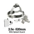 HEINE ML4 LED Headlight Kit, mPack Power Source, S-Guard, HR Binocular Loupe 2.5 x / 520mm. MPN: J-008.31.450