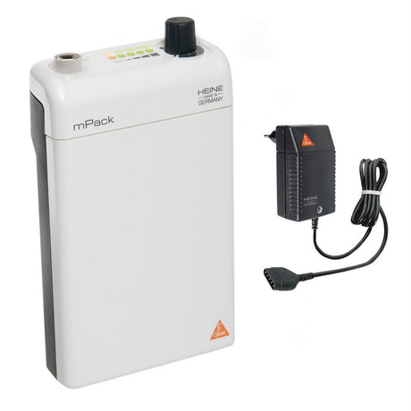 HEINE ML4 LED Headlight Kit, mPack Power Source, S-Guard, HR Binocular Loupe 2.5 x / 520mm. MPN: J-008.31.450 - Image 3