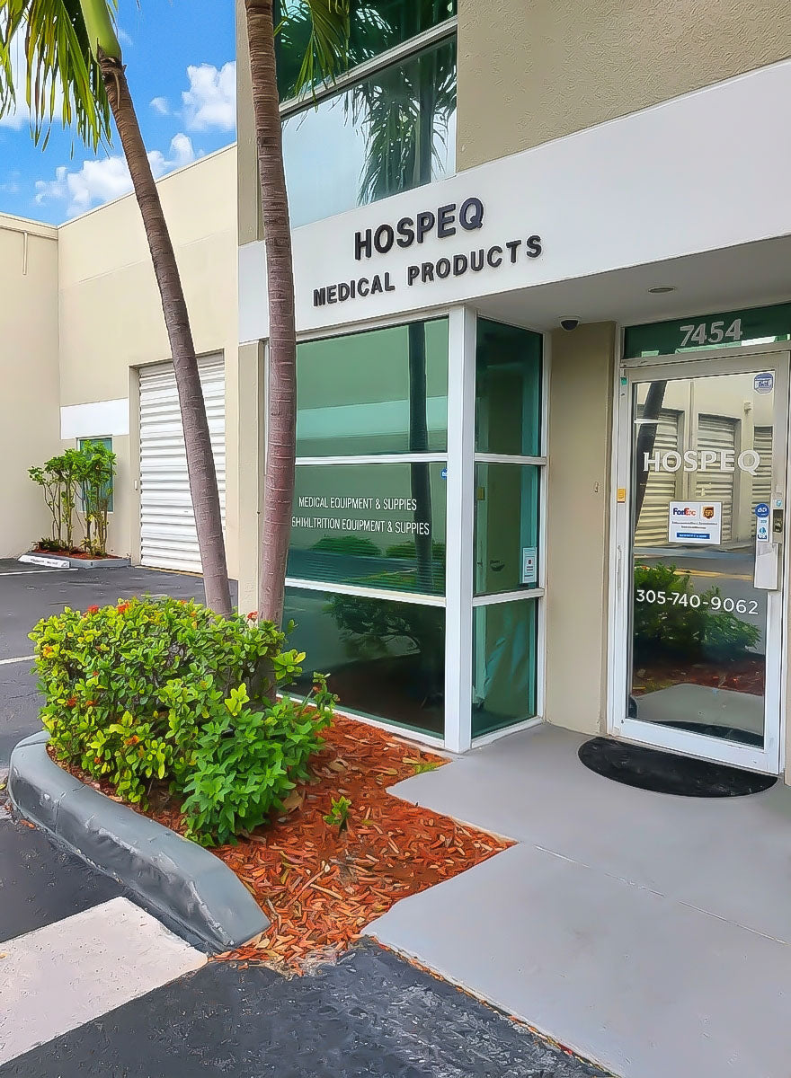 Entrada principal de HOSPEQ Medical Equipment & Supplies, Miami