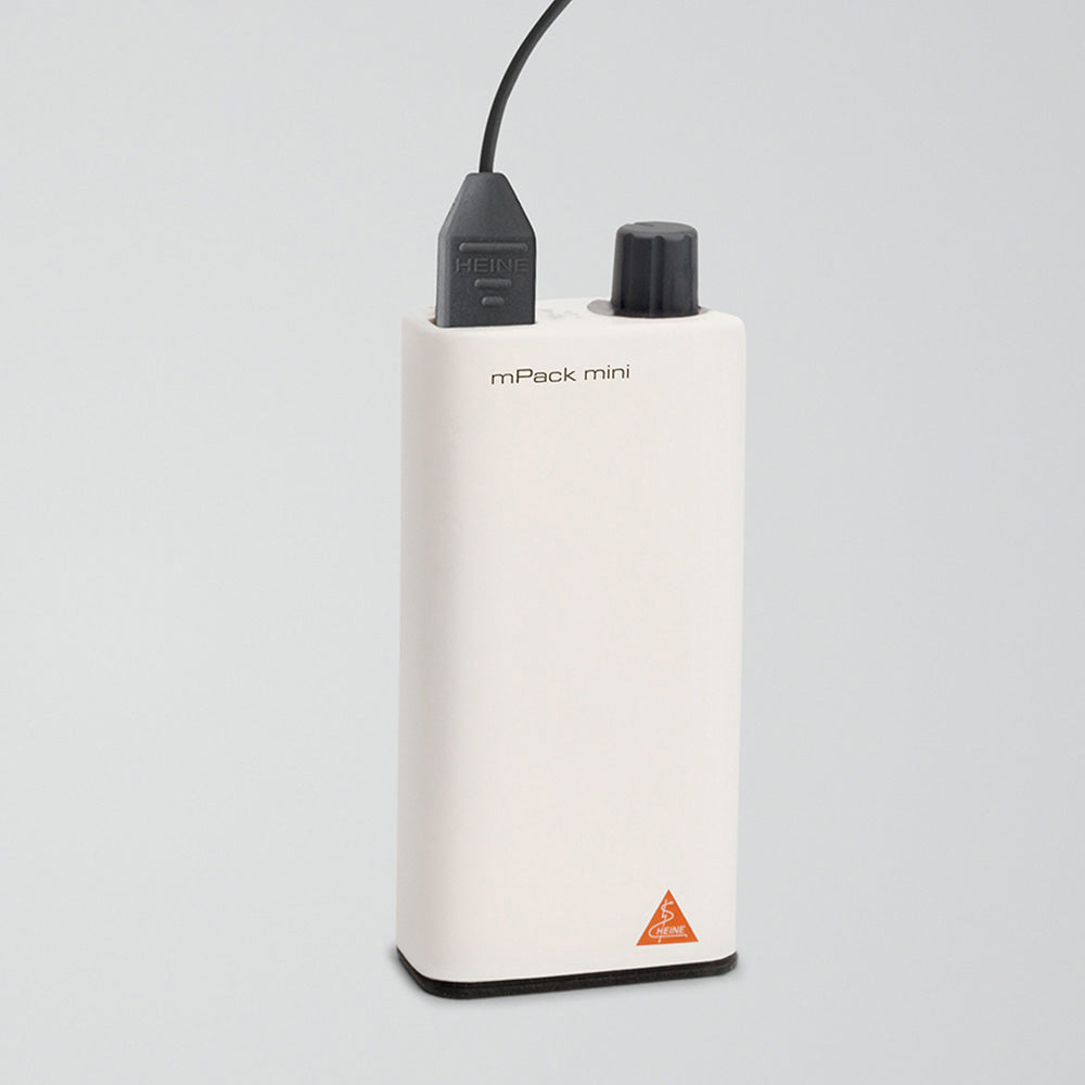 HEINE mPack mini with Li-ion rechargeable battery and E4-USB plug-in transformer for LoupeLight 2 & MicroLight 2. MPN: X-007.99.650 - Image 2