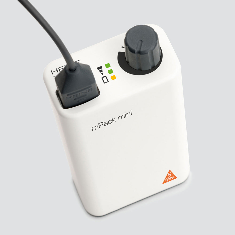 HEINE mPack mini with Li-ion rechargeable battery and E4-USB plug-in transformer for LoupeLight 2 & MicroLight 2. MPN: X-007.99.650 - Image 3